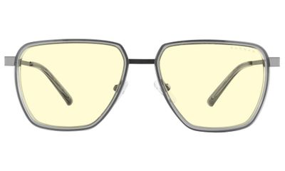 GUNNAR kancelárske/herné okuliare CLIX STONE/GUNMETAL jantárové sklá BLF 65 GUNNAR focus