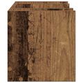 vidaXL Organizér na pult Staré drevo 44,5 x 24 x 25 cm
