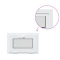 vidaXL Podkrovné okno RISOR 60 x 40 cm PVC a sklo