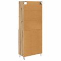 vidaXL Highboard 2 ks Remeselný dub 69,5 x 34 x 180 cm