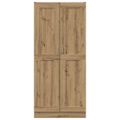 vidaXL Vysoká skrinka dub artisan 82,5x30,5x185 cm spracované drevo