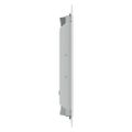 vidaXL Access Panel 2 ks Biela 23 x 23 x 3 cm Oceľ