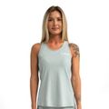 Dámske tielko Limitless Eucalypt - GymBeam, veľkosť S, veľkosť oblečenia S, 48% cotton, 47% viscose, 5% elastane