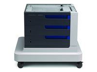 Základňa tlačiarne s podávačom médií - 1500 listov v 3 zásobník(y) - pre Color LaserJet Enterprise M855dn, M855x+, M855x+ NFC/Wireless direct, M855xh