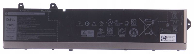 Dell Batéria 6-cell 83W/HR LI-ION pre Precision 7670, 7680, 7770, 7780