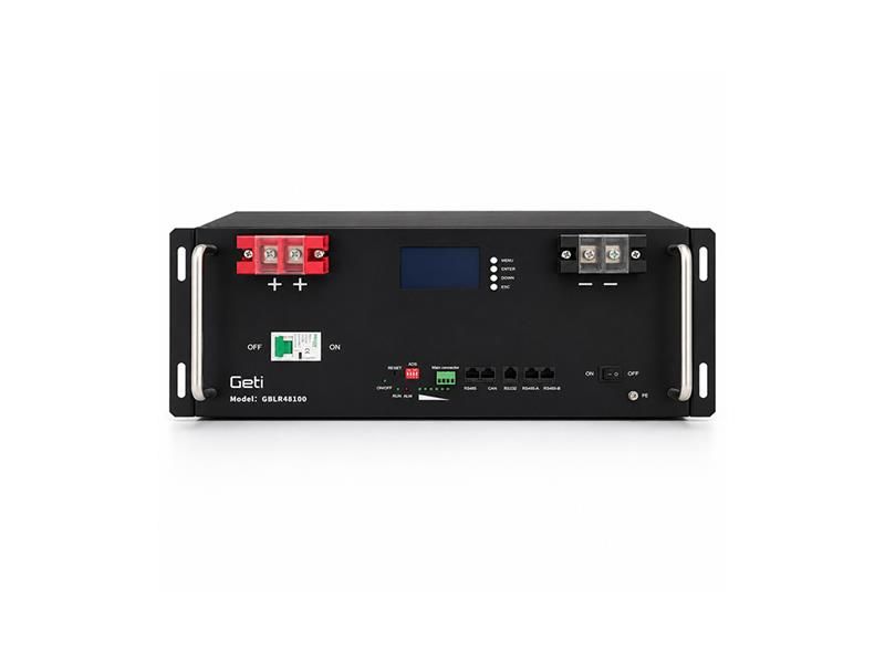 Batériový modul do racku 48 V, 100 A  GBLR-48-100, 4,8 kWh  GETI