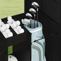 vidaXL Golfová skriňa Jednofarebný Čierny dub 102 x 45 x 85,5 cm