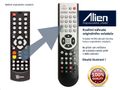 Diaľkový ovládač ALIEN STB TeleSystem TS6808E