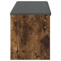 vidaXL Predsieňová lavica Údený Dub 103 x 38 x 45 cm