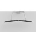Neomounts DS70-250SL2 Neomounts NEXT Slim Desk Mount, double display (topfix clamp/grommet), silver Držák, VESA, stolní, pro 2 ploché/zakrivené monitory, úhloprícka 17–32", náklon 90°, otácení 180°, rotace 360°, nosnost 18kg, str