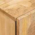 vidaXL Servírovacia skriňa 60 x 33 x 75 cm Masívne mango drevo Hnedá