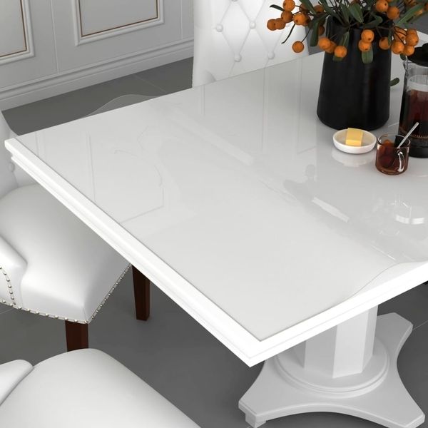 vidaXL Chránič na stôl priehľadný 140x90 cm 1,6 mm PVC