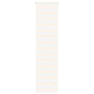 vidaXL Zebra roleta mramorová béžová 55x230 cm šírka látky 50,9 cm polyester