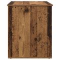 vidaXL Mačka Dom Staré drevo 53 x 52 x 62 cm Kompozitné drevo