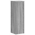 vidaXL Stojany na rastliny 2 ks sivé sonoma 25x25x80 cm kompoz. drevo