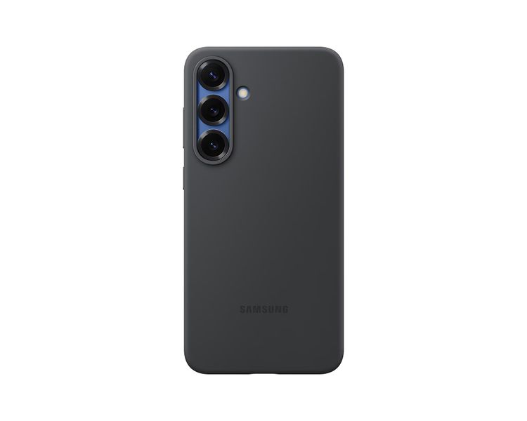 Samsung Silikónový zadný kryt pre Galaxy S25+ Black