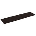 vidaXL Stolová doska tmavohnedá 220x60x(2-4)cm ošetrený masív hrany