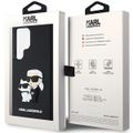 Karl Lagerfeld puzdro pre Samsung Galaxy S24 Ultra KLHCS24L3DRKCNK čierne HC 3D RUBBER KC NFT
