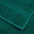 vidaXL Prémiové osušky SOLUND 10 ks zelené 70x140 cm 600 g/m2