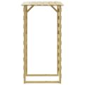 vidaXL Pergola so strechou 100x90x200 cm impregnované borovicové drevo