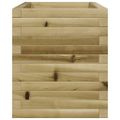 vidaXL Záhradný kvetináč 70x40x45,5 cm impregnovaná borovica