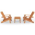 vidaXL 3-dielna záhradná sedacia súprava Adirondack akáciový masív