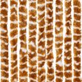 vidaXL Záves proti hmyzu, okrový a biely 100x220 cm, ženilka