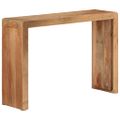 vidaXL Konzolový stolík 110x30x76 cm masívne akáciové drevo