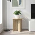 vidaXL Stojan na rastliny 2 ks Dub sonoma 40 x 40 x 40 cm