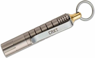 CRKT CR-9912  POCKET DRIVER STASH TOOL skrutkovač v podobe prívesku, 8,3 cm, 4 bity
