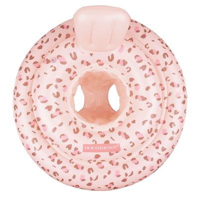 Nafukovacie koleso pre bábätká Old pink Leopard