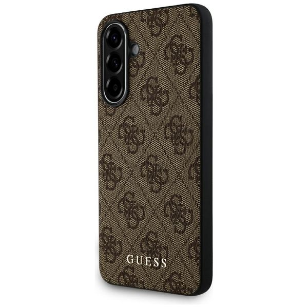 Puzdro Guess HC PU 4G Classic pre Samsung Galaxy A56 Hnedá