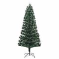 vidaXL Umelý vianočný stromček Zelená 240 cm PVC