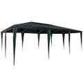 vidaXL Párty stan Zelená 600 x 400 x 266 cm Polyetylén a oceľ
