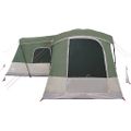 vidaXL Stan pre 16 osôb so strechou Zelená 680 x 510 x 210 cm