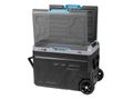 Chladiaci box TEESA TSA6005 50 l, 12V/24V/230V/batéria, kolesá, kompresor, mrazenie, Bluetooth