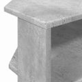 vidaXL RohováTVskriňa 102x40,5x45cm Betónová šedá Kompozitné drevo