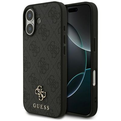 Puzdro Guess 4G Small Classic Logo MagSafe pre iPhone 17 čierne