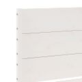 vidaXL Extra dlhá posteľ bez matraca biela 100x210 cm masívne drevo