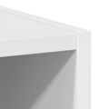 vidaXL Závesná skrinka Biela 40 x 29,5 x 100 cm Kompozitné drevo