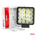 LED pracovné svetlo AWL10 16LED FLOOD 9-36V AMiO-02424