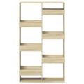 vidaXL Deliaca stena dub sonoma 100x33x175 cm kompozitné drevo