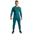 Tričko s dlhým rukávom Essential Deep Teal - STRIX