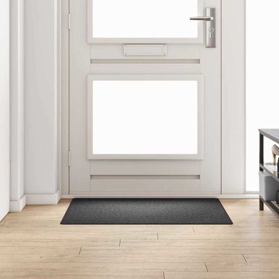 vidaXL Behúň koberec Tmavo šedá 100 x 100 cm 100% polypropylén