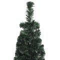 vidaXL Úzky umelý vianočný stromček+stojan 120 cm, optické vlákno