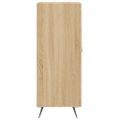 vidaXL Komoda dub sonoma 34,5x34x90 cm spracované drevo