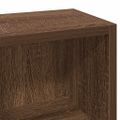 vidaXL CD skrinky 2 ks hnedý dub 21x16x93,5 cm spracované drevo