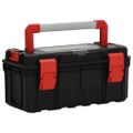 vidaXL Box na náradie čierno-červený 45x28x26,5 cm