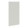 vidaXL plisovaná roleta svetlosivá 110x200 cm šírka látky 109,4 cm