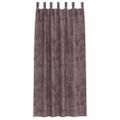 vidaXL Sametové závesy 2 ks Hnedá 245 x 140 cm Zamat